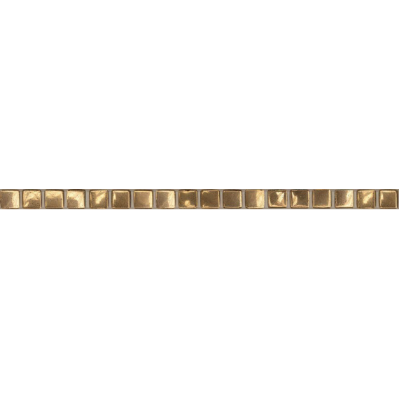 Керамогранит R1R03106 Fascia Vetro Oro 1,5x30