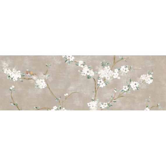 Керамическая плитка RA1Y Mixed Rosa Decoro Fiori di Pesco A Rett. 40x120