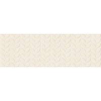 RA6L Плитка Vida Struttura Foglia 3D Beige Rett 30x90