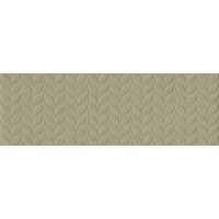 RA6N Плитка Vida Struttura Foglia 3D Verde Rett 30x90