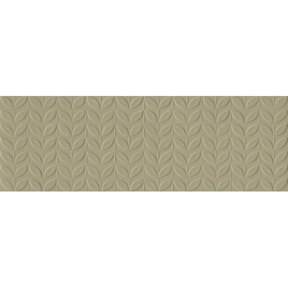 Керамическая плитка RA6N Плитка Vida Struttura Foglia 3D Verde Rett 30x90