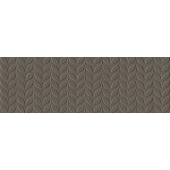 Керамическая плитка RA6Q Плитка Vida Struttura Foglia 3D Fango Rett 30x90