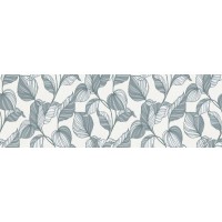 RA6Y Плитка Decoro Edera Azzurro Touch Rett 30x90