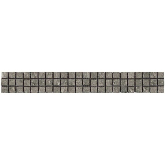 Мозаика RER09204 Fascia Ardesia Grigio 4x30