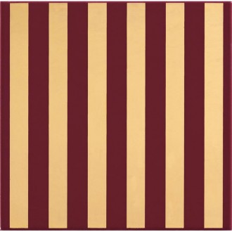 RGG03-01 RIGA GRANDE ORO SU BORDEAUX 20x20