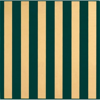 RGG03-09 RIGA GRANDE ORO SU VERDE 20x20