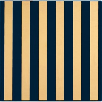 RGG03-11 RIGA GRANDE ORO SU BLU 20x20