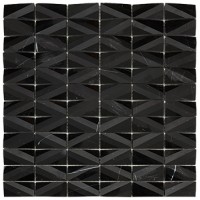 RO03MS408 Mosaico Net Black 30x30