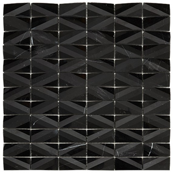 Мозаика RO03MS408 Mosaico Net Black 30x30