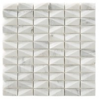 RO03MS409 Mosaico Net White 30x30