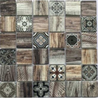 Rabat Brown (стекло) 48*48 300*300