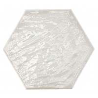 Rain Bianco Hex 19.8x22.8