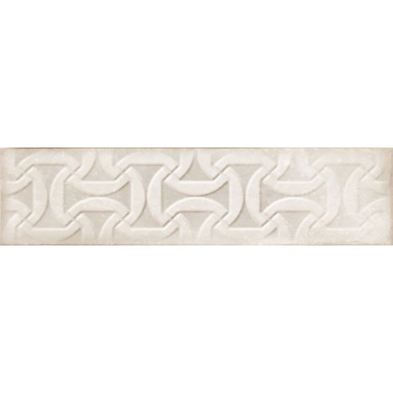 Керамическая плитка Relieve Drop Ivory Brillo 7.5x30