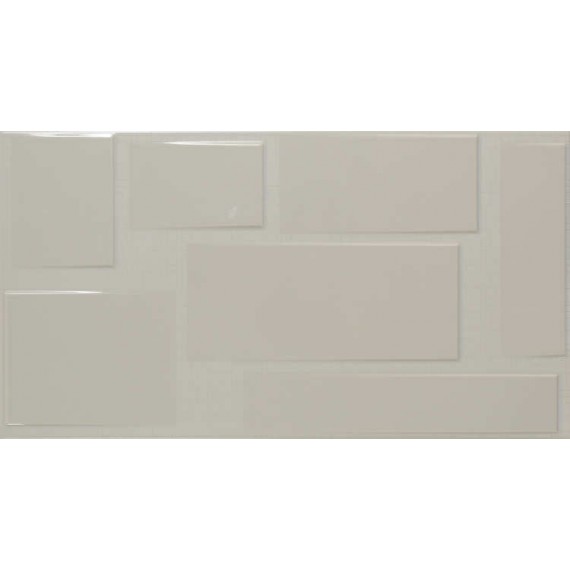 Керамическая плитка Rev. BLOCKS GRIS RELIEVE 32.5*60