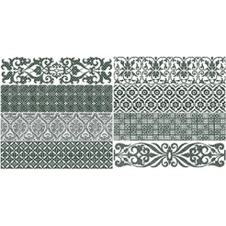 Rev. Deco Bricktrend White 8.15x33.15