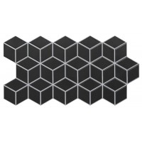 Rhombus Black 51x26.5