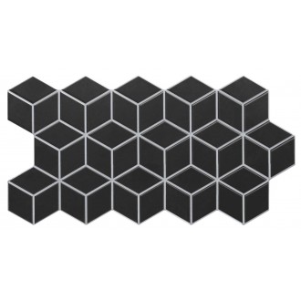 Rhombus Black 51x26.5