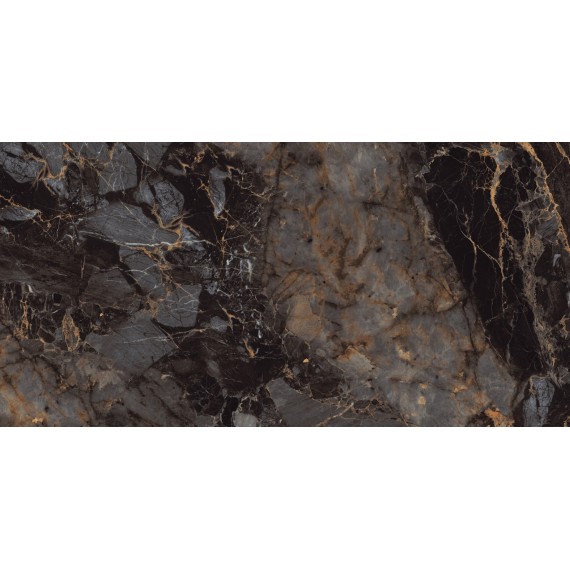 Керамогранит Rio Black Glossy Golden Line 60x120