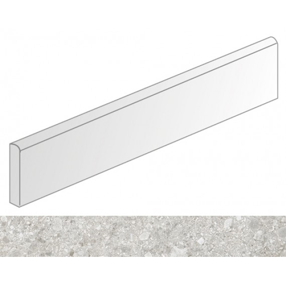 Керамогранит Rodapie Ceppo di Gre Gris 9.4x60