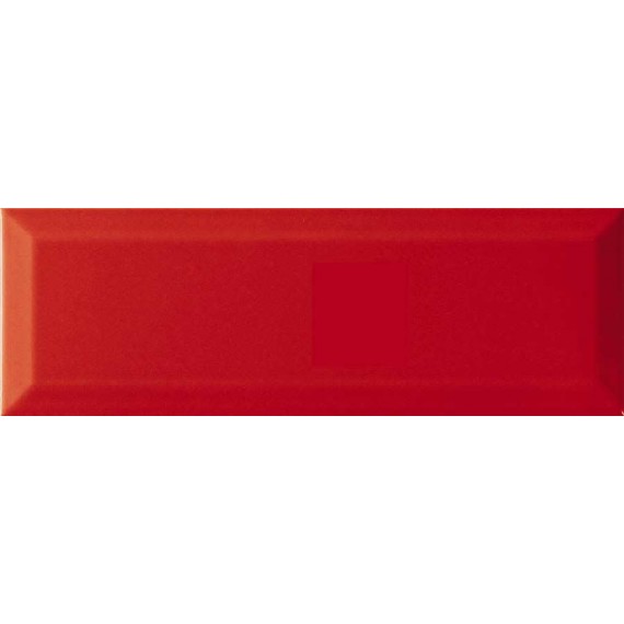 Керамическая плитка Rojo Brillo Bisel 10х30