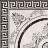 Roseton Nero 4 45x45