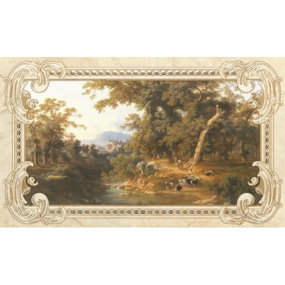 Керамическая плитка Rotterdam beige decor 02 30*50