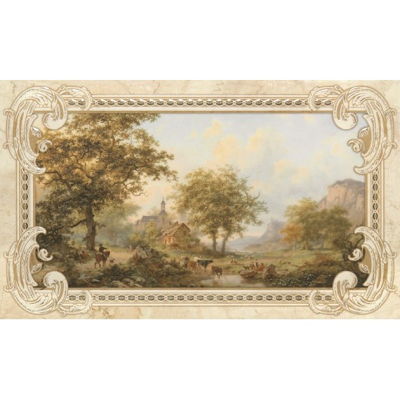 Керамическая плитка Rotterdam beige decor 03 30*50