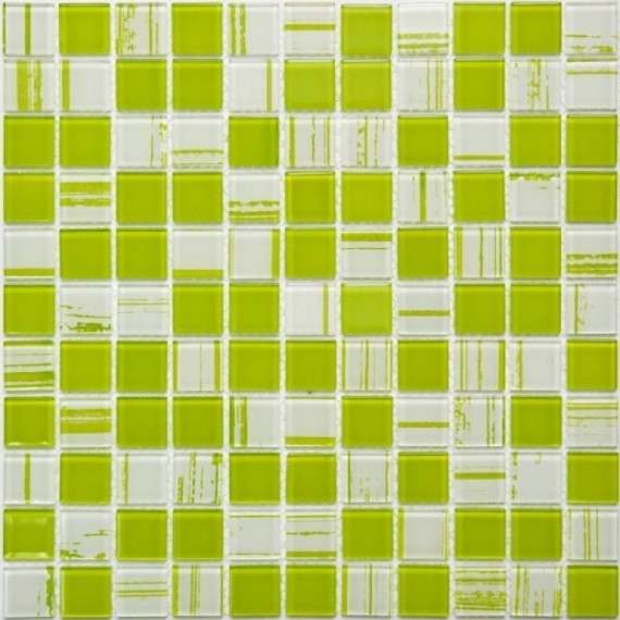 Мозаика S-463 стекло (25*25*4) 300*300