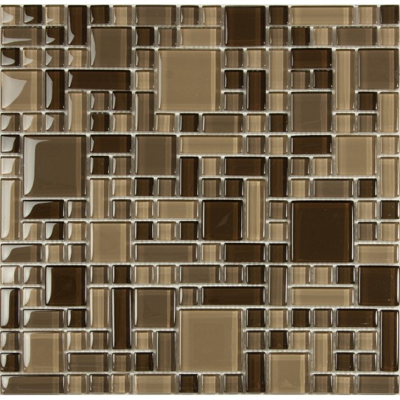 Мозаика S-804 стекло (15х32х48) 298*298