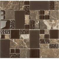 S-817 стекло камень (23x48x98x8) 298*298