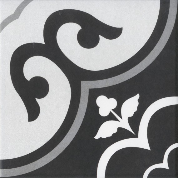 Керамогранит S17611 Viola Black Matte 20х20