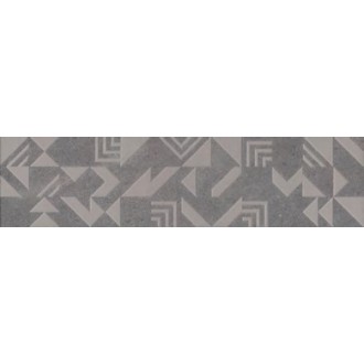 SBD012/DD3183 Керамогранит Про Матрикс серый темный геометрия 15x60