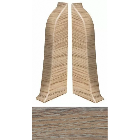 Комплектующие к плинтусам SD60 Заглушка ПВХ 243 BRAZILIAN ROSEWOOD (2шт/уп)