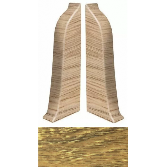 Комплектующие к плинтусам SD60 Заглушка ПВХ 247 FRENCH CHESTNUT (2шт/уп)