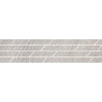 SG144/004T Керамогранит Бордюр Гренель серый мозаичный 46,8x9,8x0,9