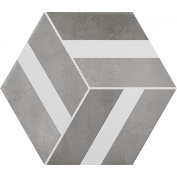 Керамогранит SIX Cementine Bari Grey 23x27
