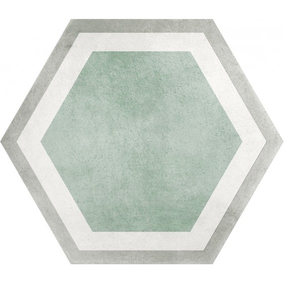 Керамогранит SIX Cementine Pisa Aqua 23x27