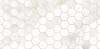 SN0151 Sentimento Hexagon белый 30x60