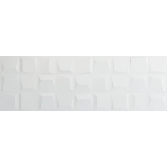 Керамическая плитка SQUARE COLOURS WHITE 33*100