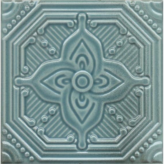 Ступени SSA004 Плитка Салинас лазурный 15x15