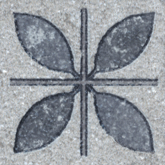 ST09/SG9118 Керамогранит Аллея керамическая вставка 3,5*3,5