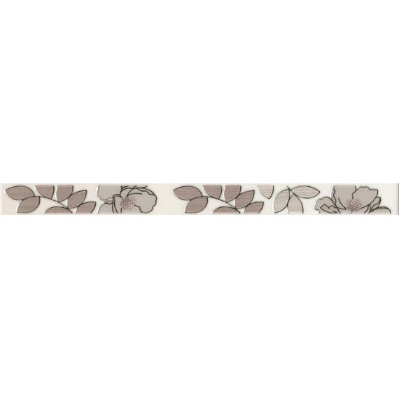 Ступени STG/A235/15010 Плитка Ньюпорт Цветы коричневый 40*3