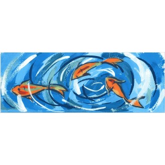 STG/A385/15000 Плитка Салерно Рыбки 15х40