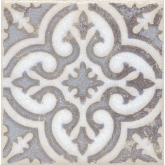 STG/A408/1266 Плитка Амальфи орнамент коричневый 9.9*9.9