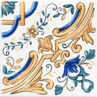 STG/A484/1146H Плитка Вставка Капри майолика 9,8х9,8