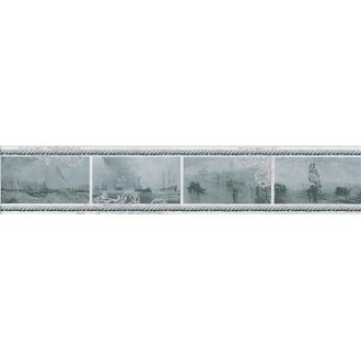 STG/B209/15016 Плитка Ньюпорт Корабли зеленый 40*7.2