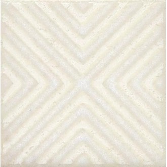 STG/B403/1266H Плитка Амальфи орнамент белый 9.8x9.8