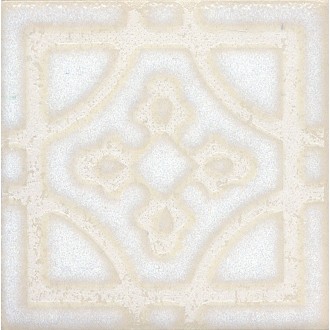 STG/B406/1266 Плитка Амальфи орнамент белый 9.9*9.9