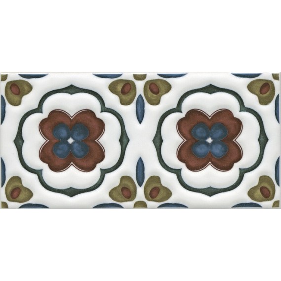 Ступени STG/B617/16000 Плитка Клемансо орнамент 7.4*15