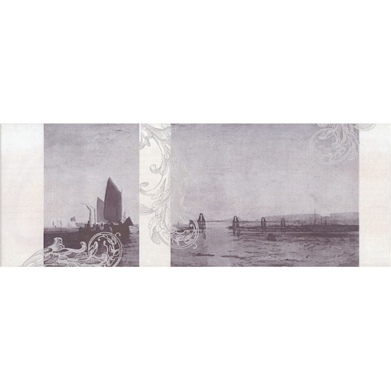 Ступени STG/C208/15010 Плитка Ньюпорт Корабли фиолетовый 15*40